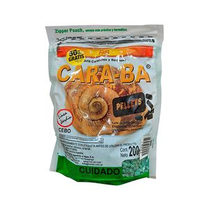 Molusquicida Cara-Ba Pellets X 200 G + 50 G