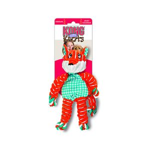 PELUCHE KONG FLOPPY KNOTS FOX MEDIUM LARGE
