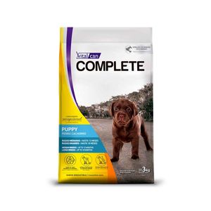 Vitalcan Complete Perro Cachorro Raza Med/Gra X 3 Kg