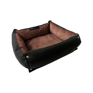 Colchon P/ Auto Living Simil Cuero C/Vellon T3 58X56Cm Negro