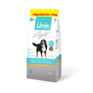 Unik Control De Peso/Castrado Para Perro Adulto Razas Medinas O Grandes 15+2 Kg