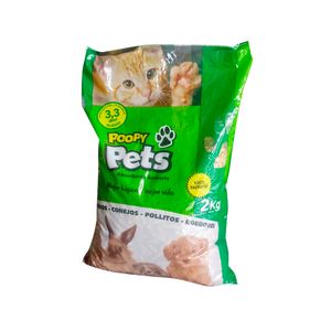 Biomasa Sanitario Vegetal Poopy Pets X 2 Kg