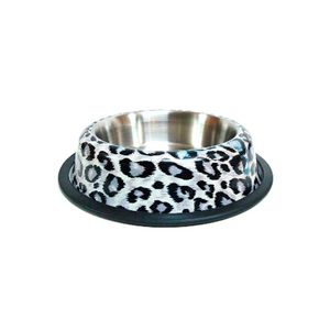 Comedero Acero Inoxidable Animal Print Nº1 12 Cm