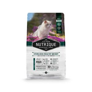 Nutrique Young Adult Cat Sterilised Healthy Weight X 7.5 Kg