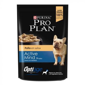 PRO PLAN DOG ADULT+7 ACTIVE MIND X100 GRS pack x 3