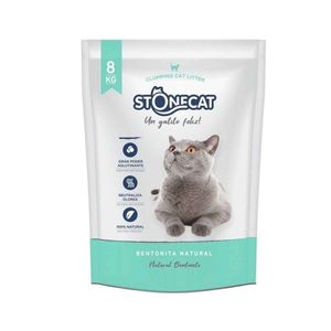 Piedras Sanitarias Stonecat Bentonita Natural X 8Kg