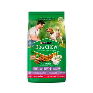 Dog Chow Longevidad Mediano Y Grande Doble Proteina X 21Kg