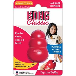 JUGUETE RELLENABLE KONG CLASSIC X-SMALL