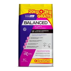 Vitalcan Balanced Perro Cachorro Large X 20+2 Kg