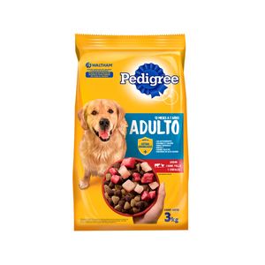 Pedigree Adulto Carne Pollo Y Cereales X 3 Kg