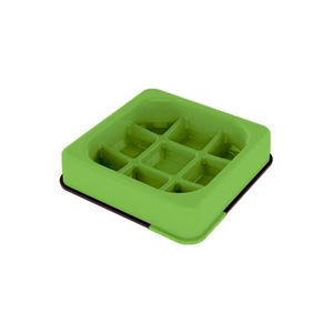 Comedero Waffle Slow Verde 25 Cm