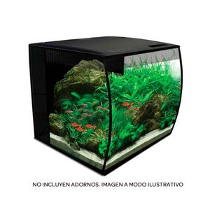PECERA FLUVAL FLEX AQUARIUM KIT - 34 L NEGRO