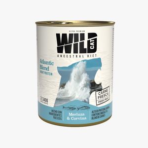 Wild Cat Gato Adulto Merluza Y Corvina X 340 Gr