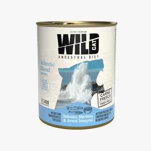 Wild Cat Gato Adulto Salmon, Merluza Y Arroz X 340 Gr