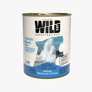 Wild Cat Gato Adulto Salmon, Merluza Y Corvina X 340 Gr