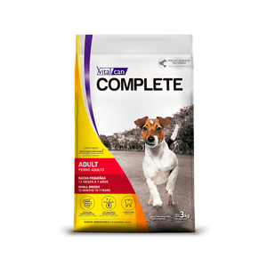 Vitalcan Complete Perro Adulto Raza Peq X 3 Kg