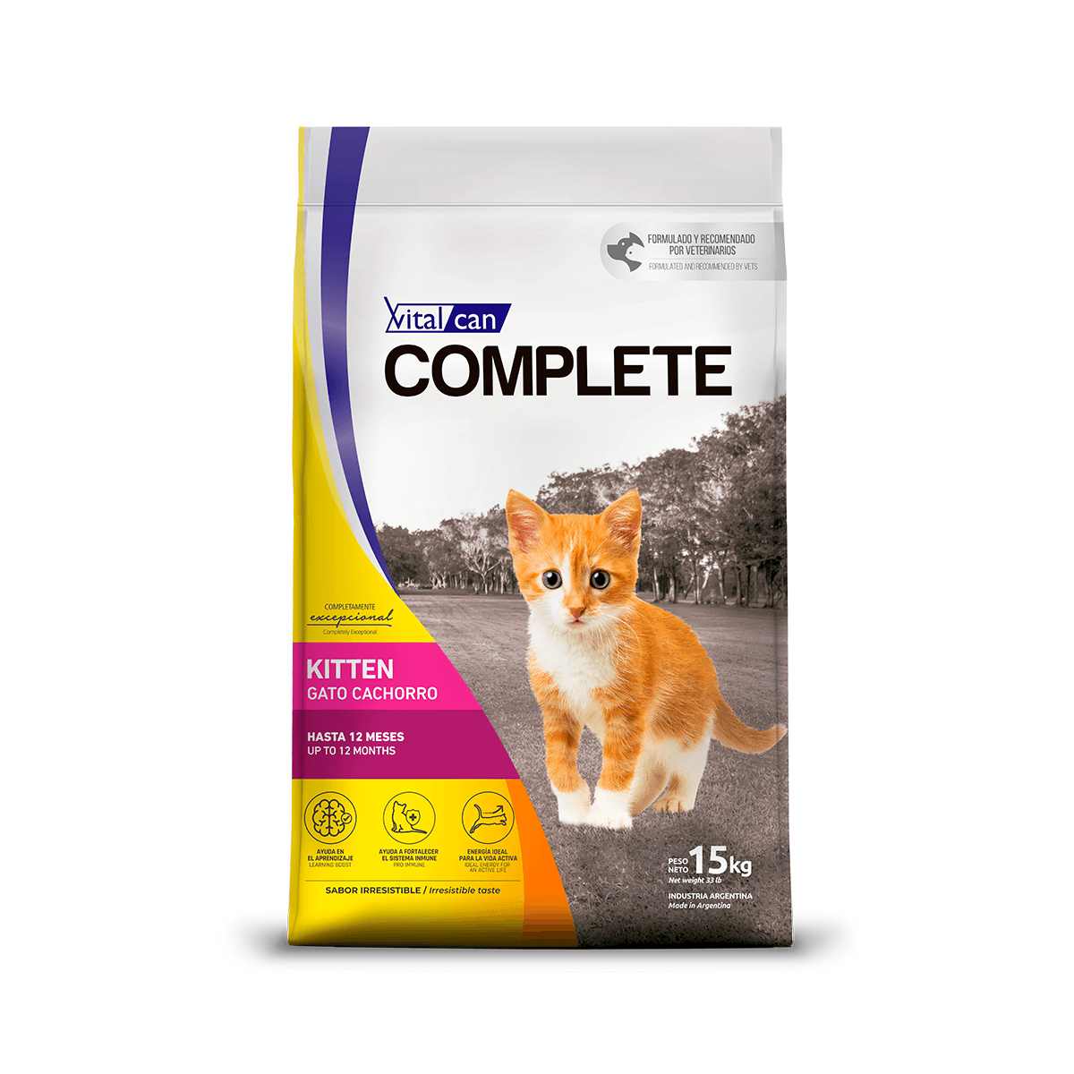 Vitalcan Complete Gatos Kitten X 15 Kg - Natural Life