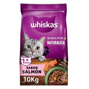 Whiskas Bueno Por Naturaleza Salmon X 10 Kg