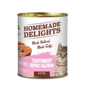 Lata Homemade Delights River Salmon Kitten X 340 Grs