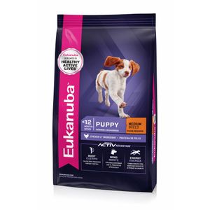 Eukanuba Perro Cachorro Mediano X 15 Kg