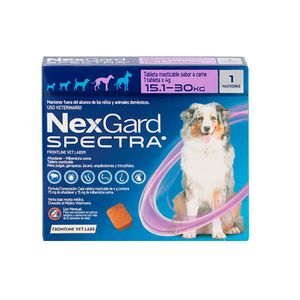 NEXGARD SPECTRA G DE 15.1 A 30 KG