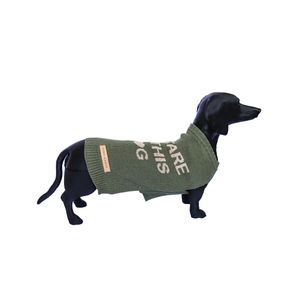 SWEATER LANA BEWARE VERDE MILITAR 35-XS