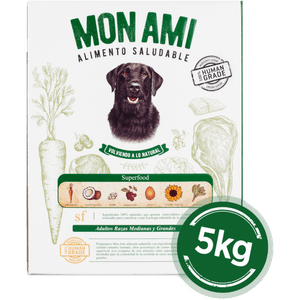 MON AMI SUPERFOOD RAZAS M/G X 5 KG