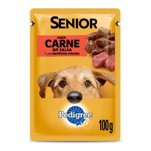 Pouch Pedigree Adulto 7+ Carne En Salsa X 100 Grs