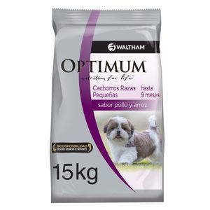 Optimum Cachorro Pequeño  X 15 Kg