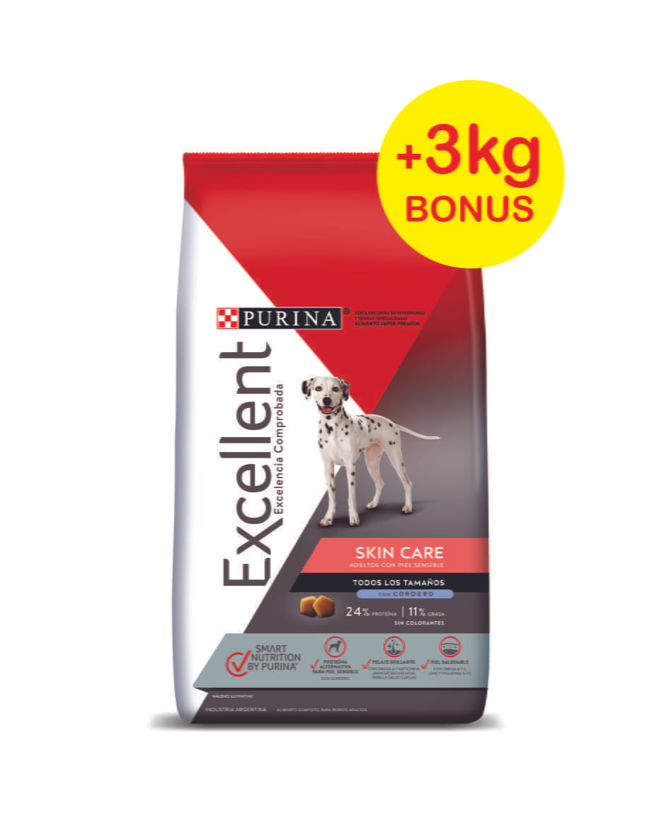 Excellent Smart Perro Skin Care x 15+3 kg