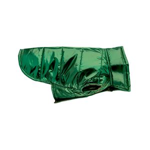 Campera Metalizada Verde Botella L 40 Cm