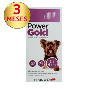 COMPRIMIDO POWER GOLD DE 02 A 4.5 KG