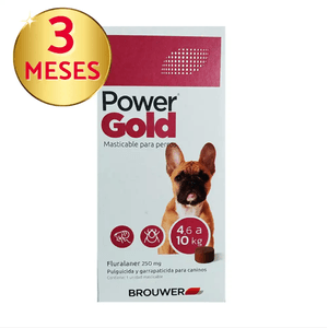 COMPRIMIDO POWER GOLD DE 04 A 10 KG