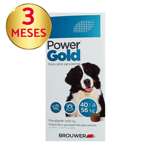 COMPRIMIDO POWER GOLD DE 40 A 56 KG