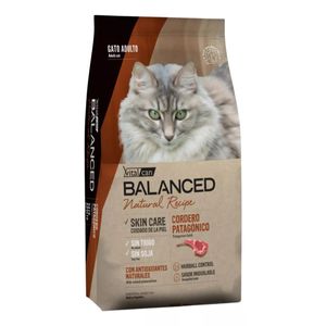 Vitalcan Balanced Gato Natural Recipe Cordero x 7.5 kg