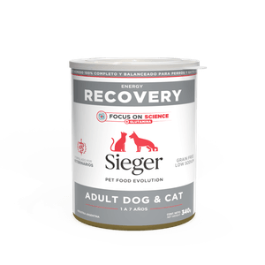 Sieger Wet Energy Recovery Adulto X 340 Gr