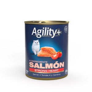 AGILITY+ WET GATO STRONG HEART X 340 GRS