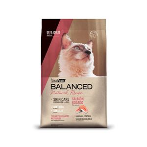 Vitalcan Balanced gato adulo Natural Recipe Salmon x 3 kg