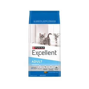 Excellent Smart Gato Adulto Pollo, Carne y Arroz x 3 Kg