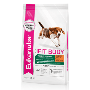 Eukanuba Perro Adulto Fit Body Raza Mediana X 3 Kg