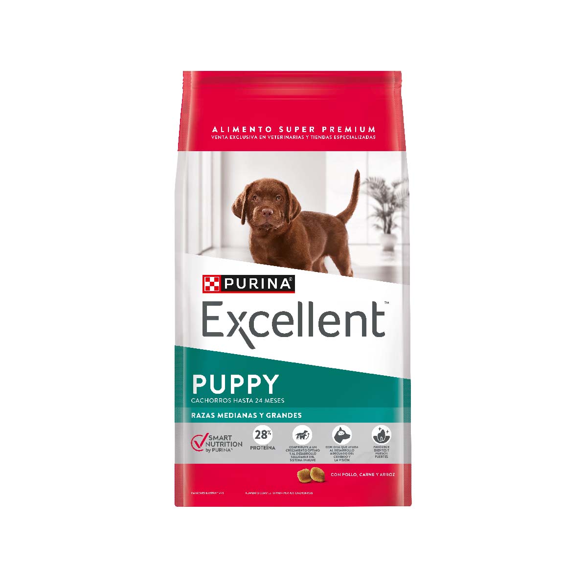 Excellent Smart Perro Cachorro Raza Mediana Grande x 20 Kg