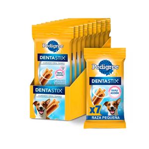 Pack Snack Dental Pedigree Dentastix Razas Pequeñas X 110 Grs x 16 Unidades