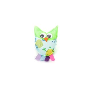 Buho De Tela Con Cascabel 8.5 × 15 × 4 cm