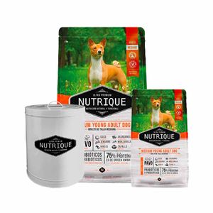 Nutrique Perro Adulto Joven Mediano X 12 Kg