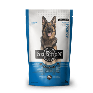 Dog Selection Etiqueta Negra Perro Adulto Raza Mediana Grande x 2 Kg