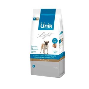 Unik Perro Adulto Control De Peso/Castrado Raza Pequeña x 3+1 Kg