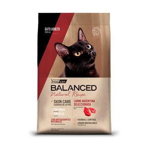 Vitalcan Balanced Natural Recipe Gato Carne Argentina Seleccionada x 3 Kg