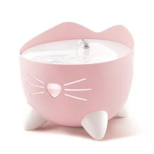 Fuente Bebedero Automatico Para Gatos Pixi Rosa 2.5 L