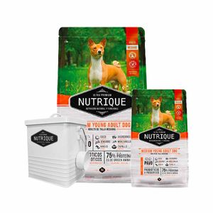 Nutrique Perro Adulto Joven Mediano X 12 Kg