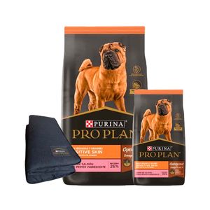 Pro Plan Sensitive Skin Perro Adulto Raza Mediana Y Grande x 15 Kg